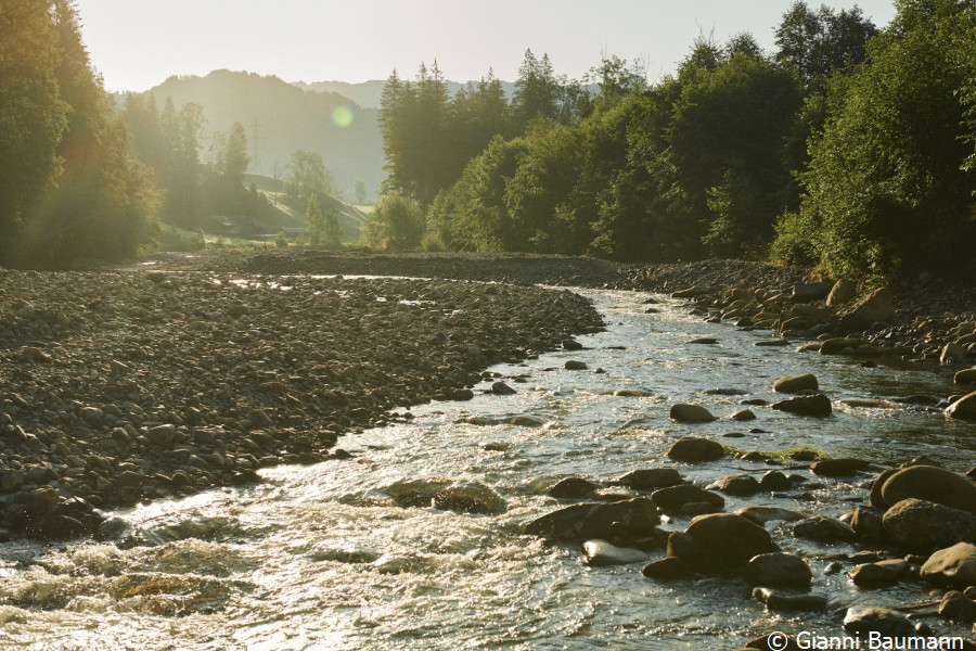 Emme in Abendstimmung